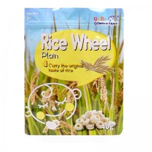 ถุงอาหารผนึกหรือถุงขนมถุงบรรจุภัณฑ์ข้าวที่มีซิปด้านบน