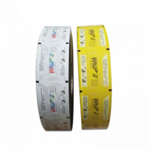 ฟิล์มม้วนพลาสติกบรรจุภัณฑ์ hotsale คุณภาพชั้นนำอัตโนมัติ