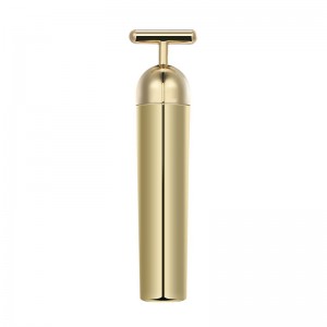 บาร์งามชีพจรนวดหน้า, T-Shape สัญญาณไฟฟ้าเครื่องมือนวดหน้าสำหรับผิวแพ้ง่ายใบหน้าดึงแน่นกระชับยก