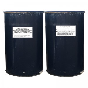 เทน้ำยาและซิลิโคน tranparent / acetoxy tranparent จำนวนมากในถัง