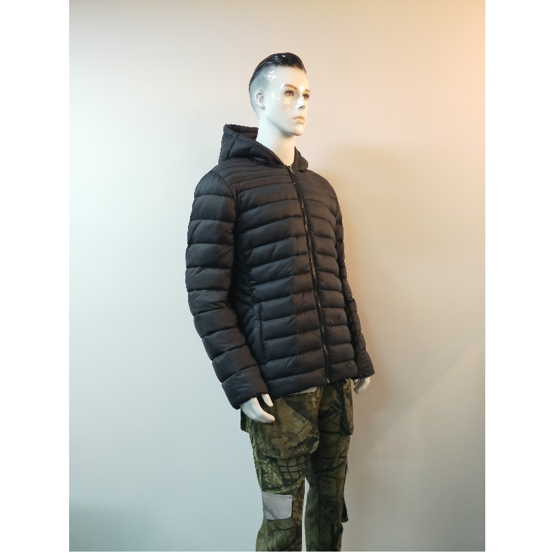 แจ็คเก็ตกองทัพเรือ HOODED PUFFER RLMPC0010