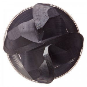 ปลายจมูกลูกคาร์ไบด์ที่เป็นของแข็ง, เคลือบผิว, ขลุ่ย 4, 1/4 \"ก้าน, 1/2\" ความยาวของการตัด, 2 \"ความยาวโดยรวม, เส้นผ่านศูนย์กลาง 1/4\...