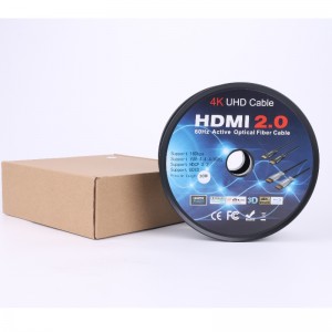 ฟังก์ชั่น ARC สาย HDMI ไฟเบอร์ (การส่งผ่านใยแก้วนำแสง), ออปโตอิเล็กทรอนิกส์ไฮบริด; เปลือกโลหะ 4K