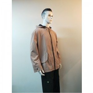 แจ็คเก็ตลำลองผู้ชายสีชมพู HOOD RLMJ0004