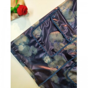 แจ็คเก็ต TPU พิมพ์กองทัพเรือสำหรับสุภาพสตรี RLWTJ0004