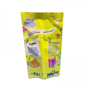 พิมพ์ถุงบรรจุผงซักผ้า / ผงซักฟอกซักผ้าบรรจุ / บรรจุถุงพลาสติก