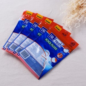 ที่กำหนดเองประทับตราความร้อนอลูมิเนียมฟอยล์ใบหน้าหน้ากากถุงบรรจุภัณฑ์ / หน้ากากเครื่องสำอางบรรจุภัณฑ์กระเป๋า / กระเป๋าไหม...