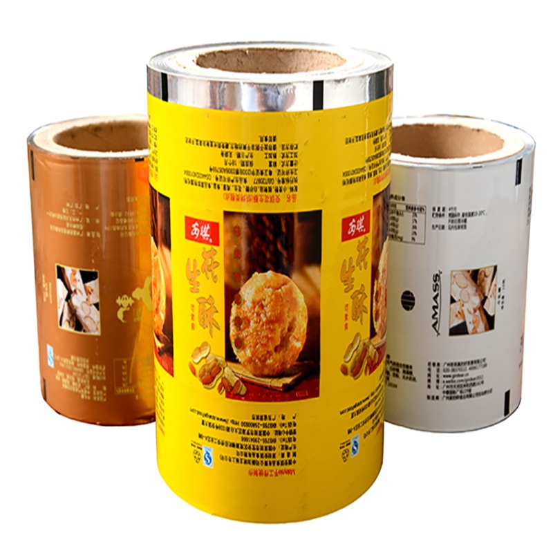วัสดุลามิเนต pet / vmpet / pe แชมพูบรรจุภัณฑ์ม้วนฟิล์มพลาสติกที่มีการพิมพ์การออกแบบโลโก้ที่กำหนดเอง