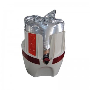 ถุงพลาสติกแบบกำหนดเองบรรจุของเหลวในกล่องน้ำดื่มน้ำผลไม้ 5 ลิตรบรรจุถุงปลอดเชื้อสำหรับนม