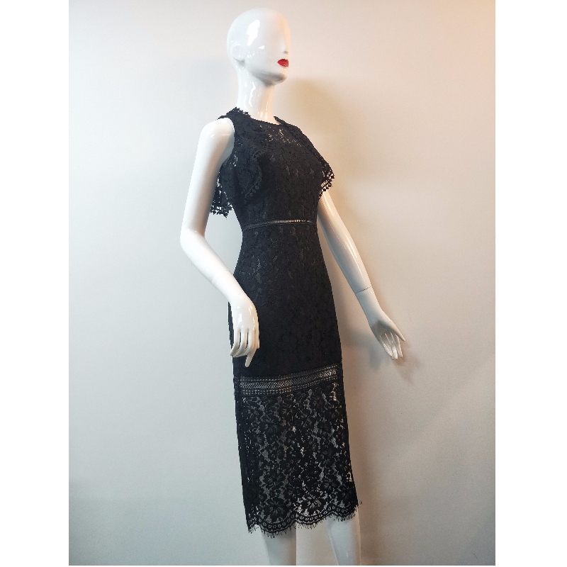 ชุดเดรส LONGLINE LADLINE ของผู้หญิง JLWD0039