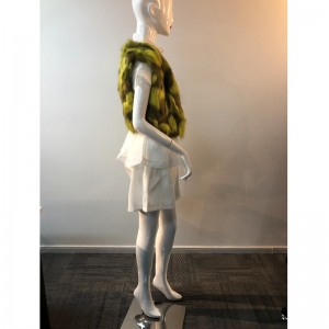 สุภาพสตรีสีคู่ขน GILET RLWF0010