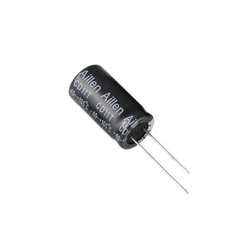 CD11TPlug-in ตัวเก็บประจุอลูมิเนียมอิเล็กโทรลีติค