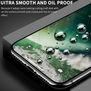 2.5D ผ้าไหมพิมพ์กระจกกันรอยหน้าจอสำหรับ XI / XI MAX 2019
