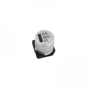 CDUT SMD ตัวเก็บประจุอลูมิเนียมอิเล็กโทรลีติค