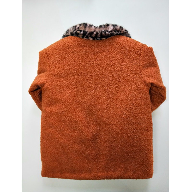 เสื้อคลุมสีส้มสำหรับเด็ก RLCW0002N