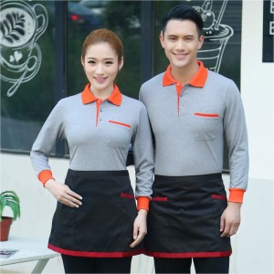 เสื้อเชิ้ตทำงานแขนยาวมีกระเป๋า