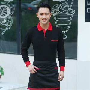 เสื้อเชิ้ตทำงานแขนยาวมีกระเป๋า