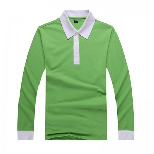 เสื้อเชิ้ตแขนยาวคอปกตัดกัน