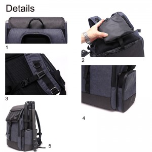 Diat BRTSM31 การถ่ายภาพระดับมืออาชีพขาตั้งกล้องเลนส์กระเป๋าเป้สะพายหลังกระเป๋าเดินทางกลางแจ้งกล้องวิดีโอกระเป๋าเป้สะพายหลัง