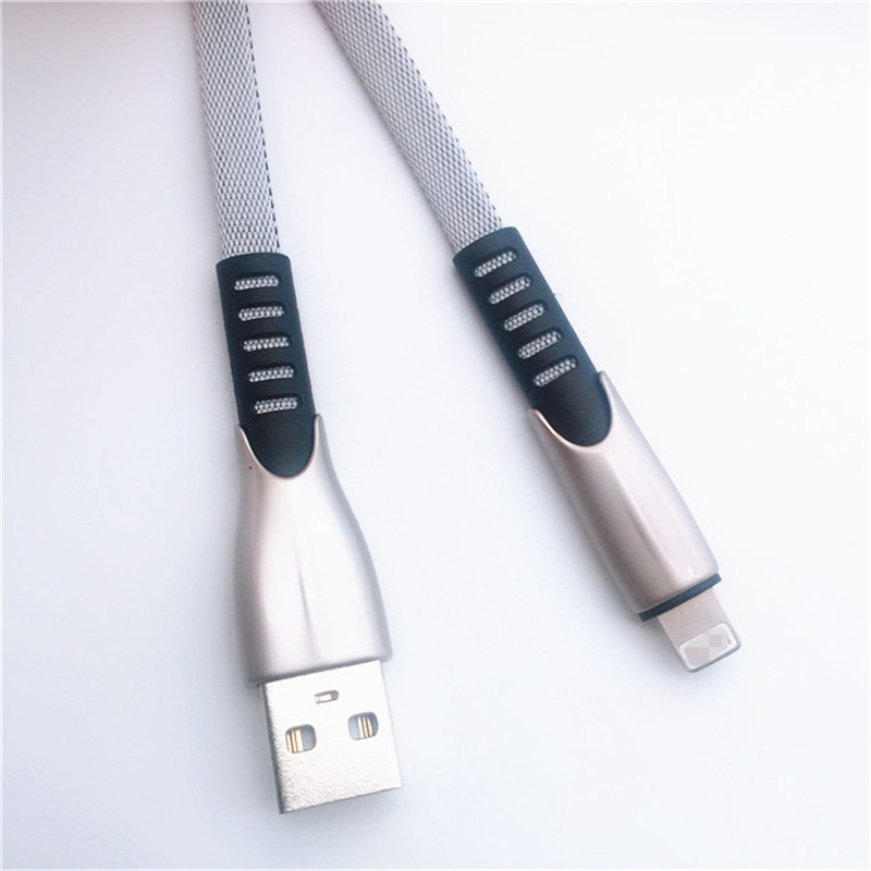 KPS-1001CB 8PIN ขายส่ง 1 เมตรแรงเร็วชาร์จ USB 2.0 8pin ชาร์จและซิงค์สาย