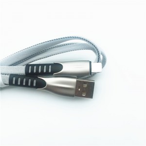 KPS-1001CB 8PIN ขายส่ง 1 เมตรแรงเร็วชาร์จ USB 2.0 8pin ชาร์จและซิงค์สาย