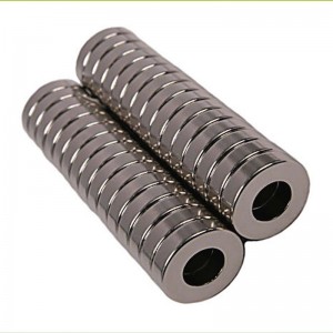 ขายส่งจีน NdFeB เฟอร์ไรต์โลกที่หายากลำโพงแหวนแม่เหล็ก