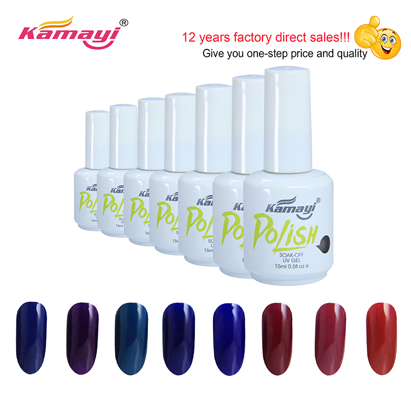 Kamayi เจลยาทาเล็บวัตถุดิบ / 5gallon เป็นกลุ่มยูวีเจลโปแลนด์ / oem เจลโปแลนด์