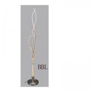 โคมไฟตั้งพื้น LED พร้อมแถบอลูมิเนียม