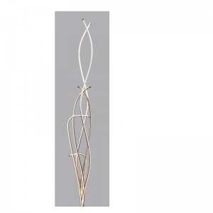 โคมไฟตั้งพื้น LED พร้อมแถบอลูมิเนียม