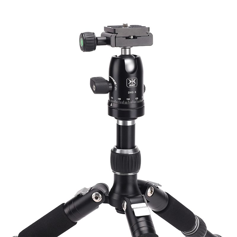 ร้อนขาย Diat AM125-DHS-5 มืออาชีพที่มีน้ำหนักเบาไมโคร - ระยะทางกล้องขาตั้งกล้องขนาดเล็ก