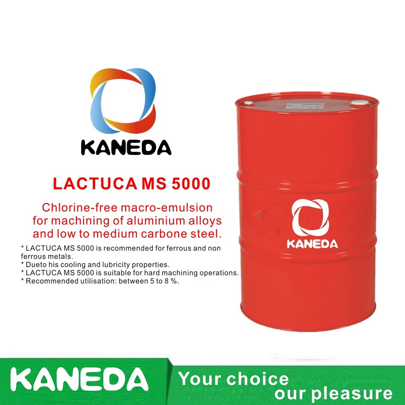 KANEDA LACTUCA MS 5000 อิมัลชั่นมาโครปราศจากคลอรีนสำหรับการตัดเฉือนของอลูมิเนียมอัลลอยด์และเหล็กกล้าคาร์บอนต่ำถึงปานกลาง