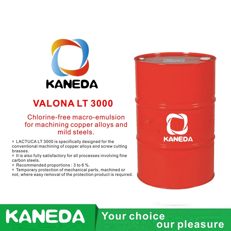 KANEDA LACTUCA LT 3000 ไม่มีอิมัลชั่นมาโครปราศจากคลอรีนสำหรับการตัดโลหะผสมทองแดงและเหล็กอ่อน