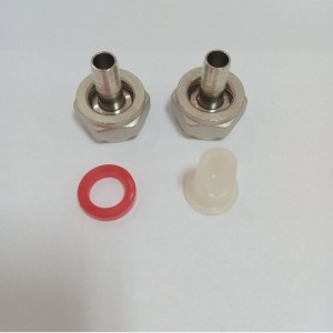 จุกนมโลหะสำหรับ keg coupler กับ G5 / 8”