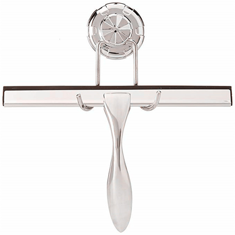 เครื่องมือทำความสะอาดแบบมืออาชีพสแตนเลสแก้ว Squeegees สำหรับหน้าต่างห้องน้ำห้องอาบน้ำฝักบัว