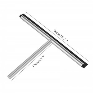 ขายส่งที่มีคุณภาพสูงครัวเรือนทำความสะอาดเครื่องมือหน้าต่างปาดน้ำฝักบัวน้ำที่ปัดน้ำฝนกับตะขอโลหะ