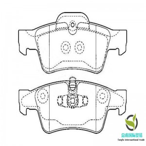 ผ้าเบรค (OE: 004 420 52 20, OE: A0044205220)