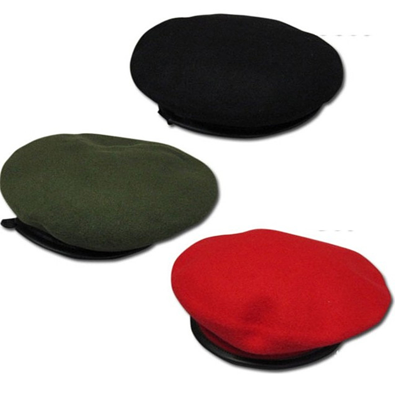 ราคาโรงงานแฟชั่นกองทัพหมวก Beret เครื่องถักแบบวงกลม