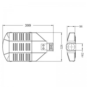ไฟถนน LED คลาสสิก 50W