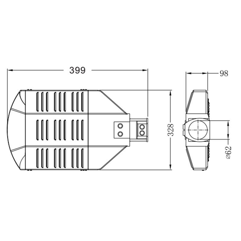 ไฟถนน LED คลาสสิก 50W