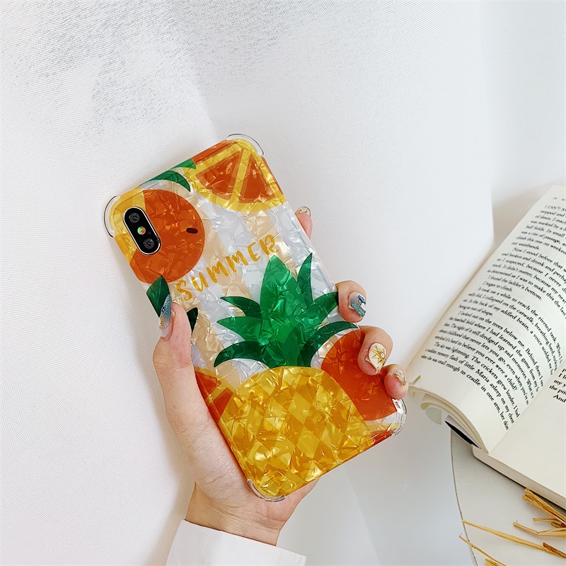 เคสโทรศัพท์สับปะรดและมะนาว