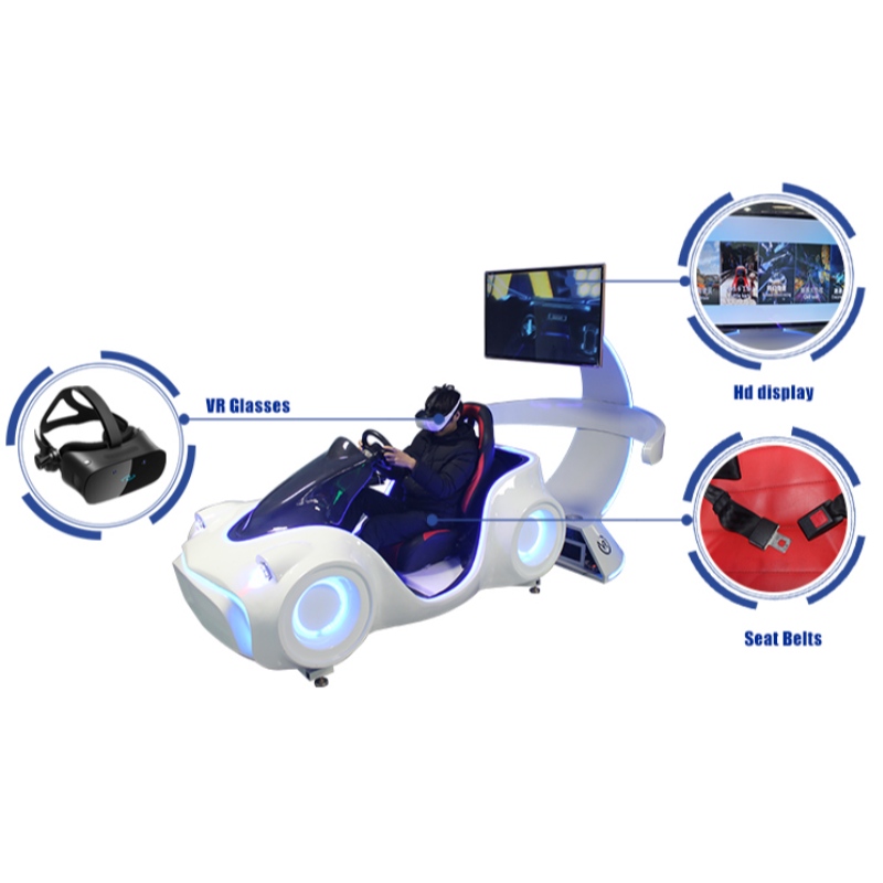 VR Racing อุปกรณ์สวนสนุกขายร้อนระดับโลกสามแกน 3DOF