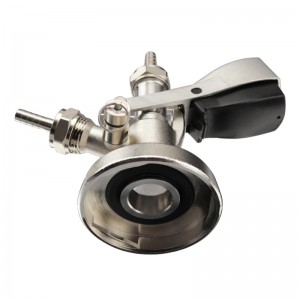 พิมพ์ G ถัง coupler พร้อมวาล์วปล่อยความดัน