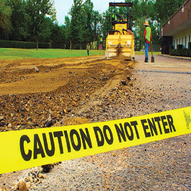 ข้อควรระวังและเทปสิ่งกีดขวางที่กำหนดเอง