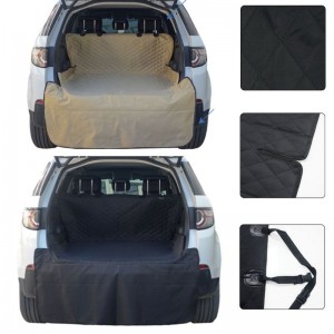 เสื่อท้ายรถยนต์ของสุนัข