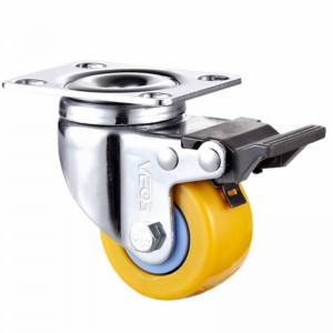 กรณีชุบโครเมียมเบาด้วยล้อ TPE สีส้ม