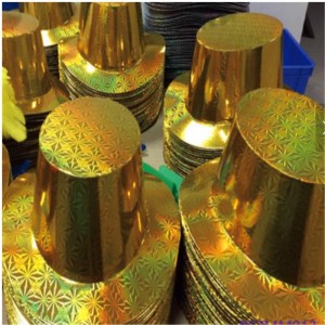 ขายส่งหมวกกระดาษแฟลชพลาสติก