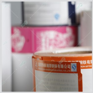 ความต้านทานการฉีกขาดป้ายแขวนโลหะ Heatproof สำหรับแถบเหล็ก, เหล็กเส้นเหล็กเส้นแขวนแท็กวัตถุดิบ