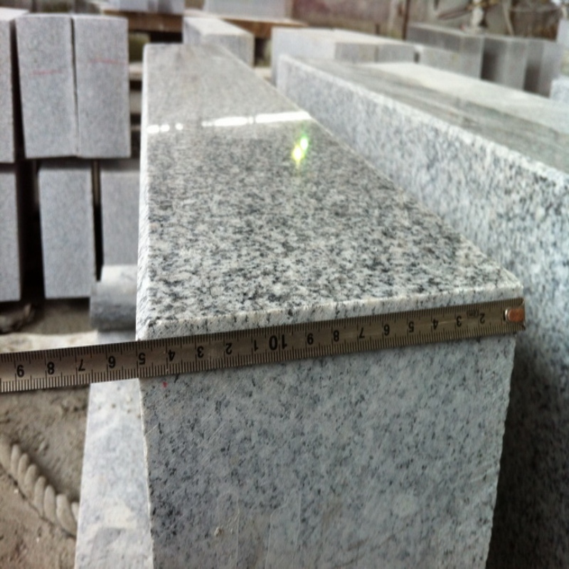 G603 การจัดสวนหินแกรนิต kerbstone ขอบหินแกรนิต