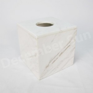 ชุดอุปกรณ์ห้องน้ำหินอ่อนสีขาวหรูหราและสง่างาม