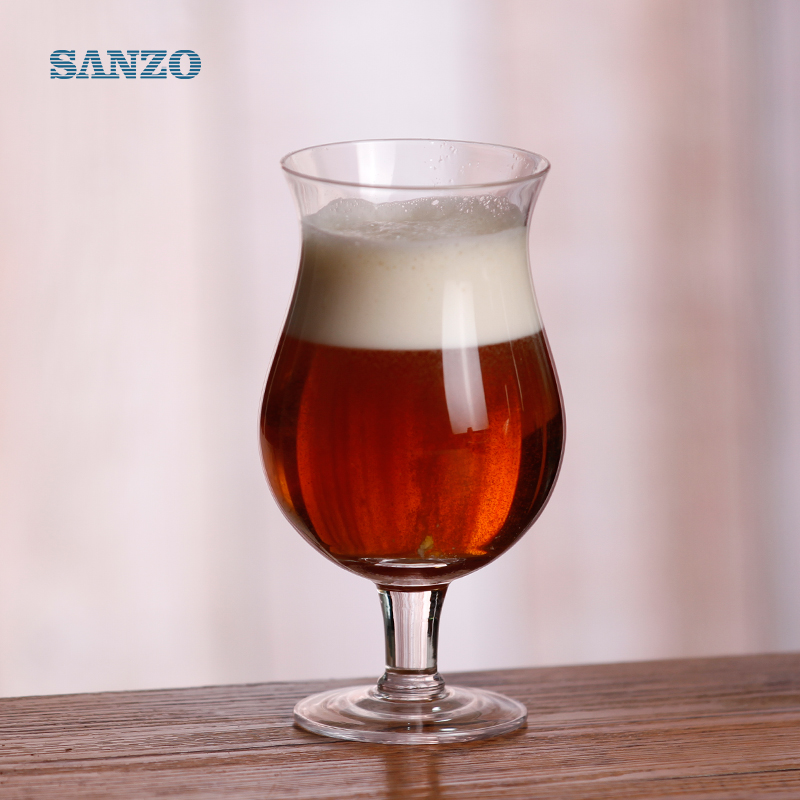 Sanzo Ale แก้วเบียร์แก้วแฮนด์เมดโปร่งใส 6 แก้วเบียร์ Peroni แก้วเบียร์